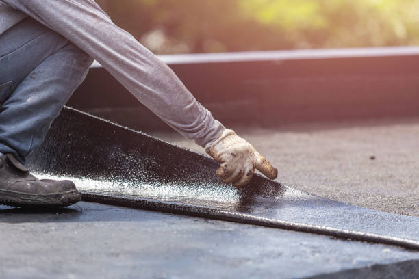 Professional Exterior Waterproofing technician working in Kingston, WI